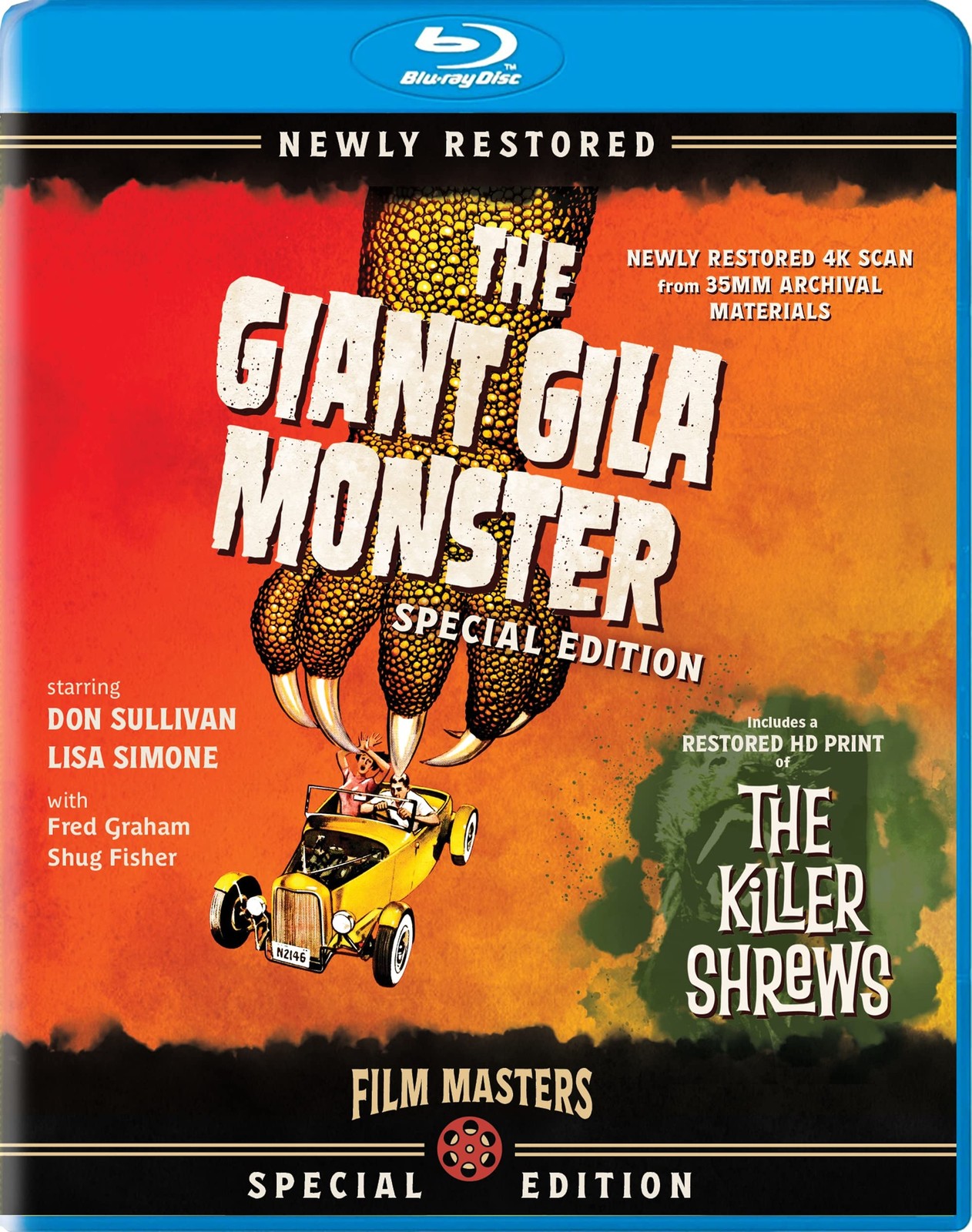 The Giant Gila Monster + The Killer Shrews (2-Disc Double Feature) (Blu-ray)