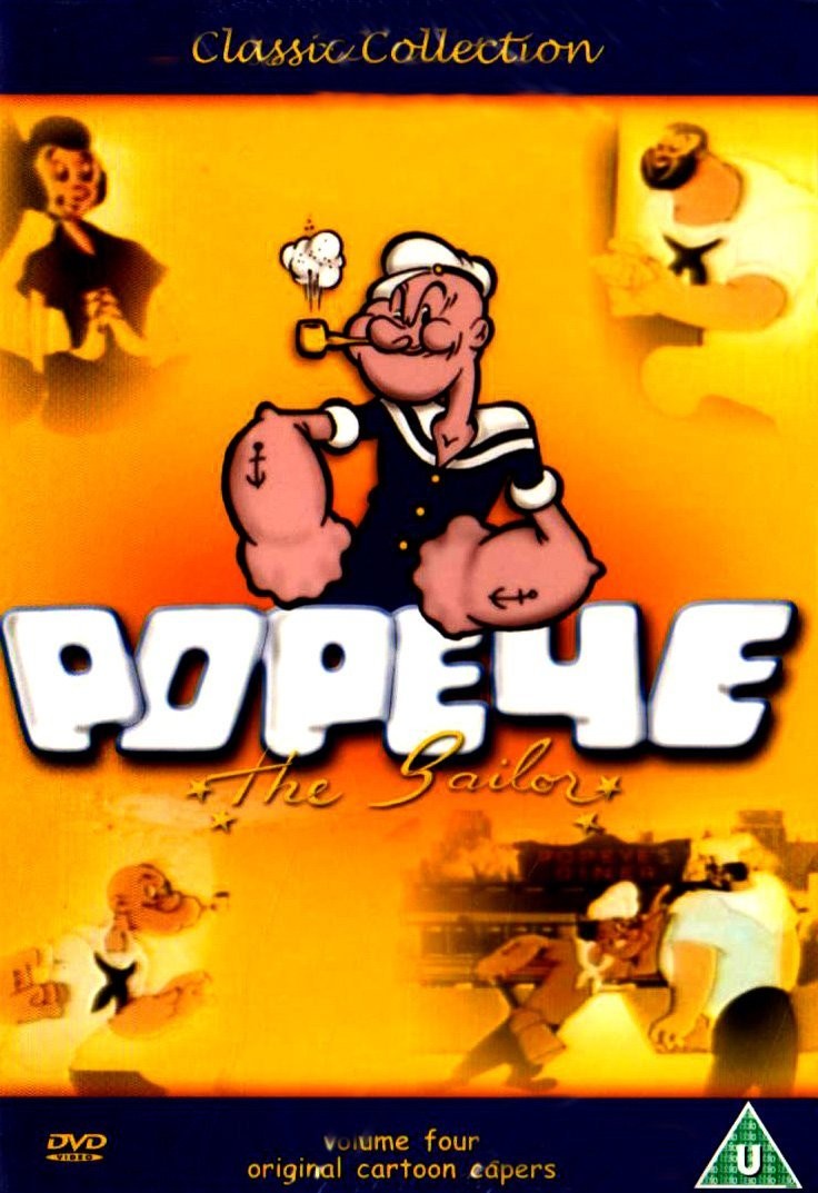 Popeye The Sailor: Volume 4 (DVD)