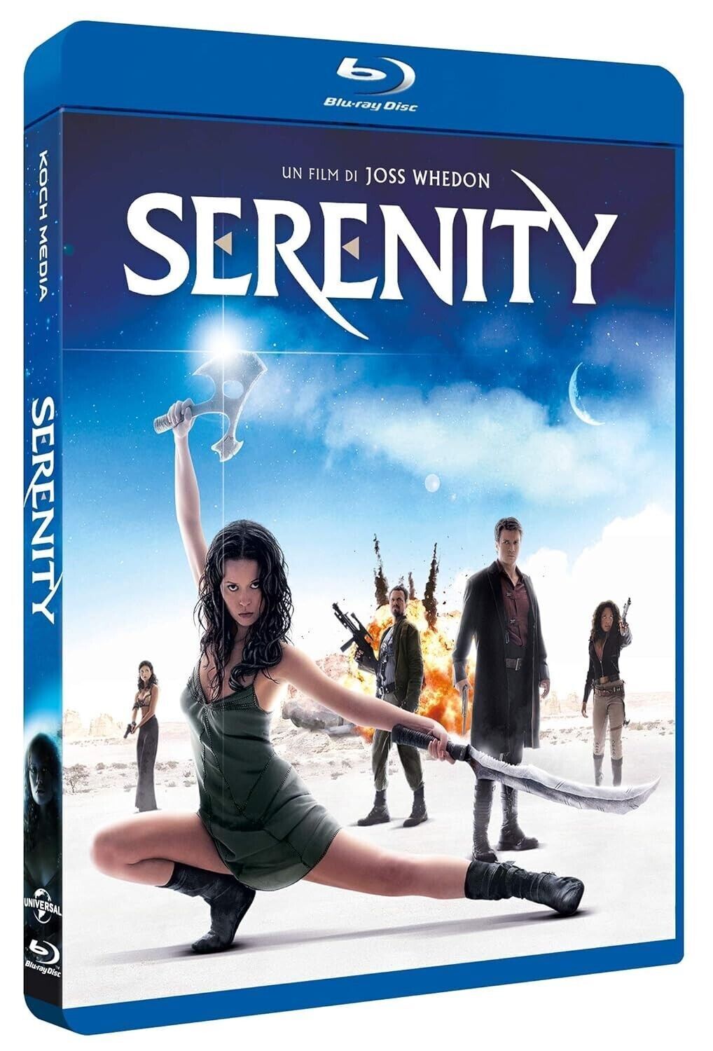 Blu-ray SERENITY di Joss Whedon nuovo sigillato 2005