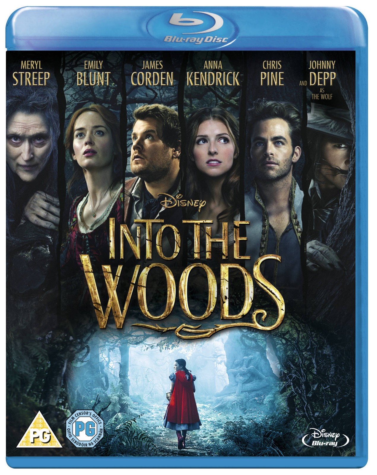Into The Woods - Into The Woods (Blu-ray) Emily Blunt Anna Kendrick Chris Pine