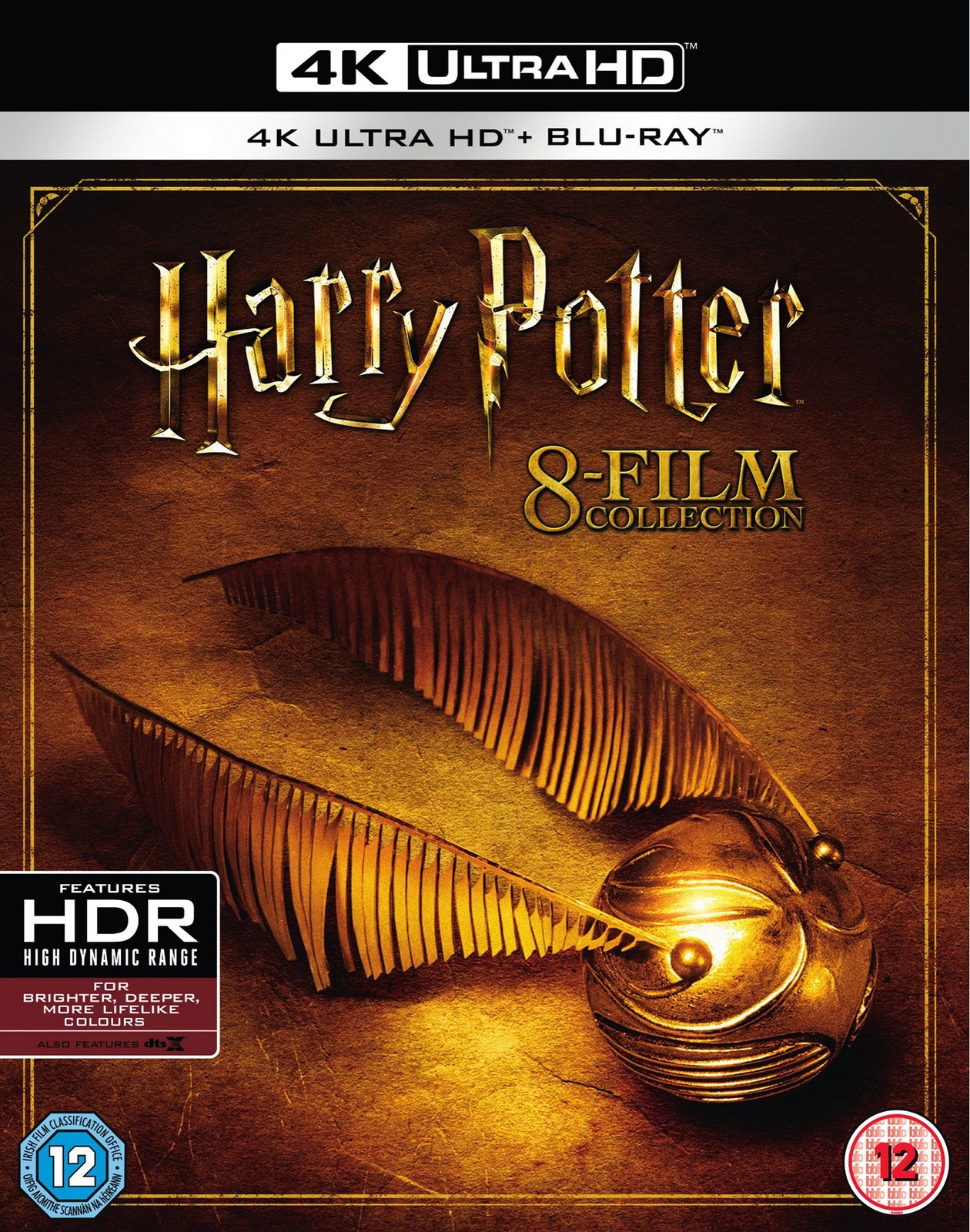 Harry Potter: The Complete 8-film Collection (4K UHD Blu-ray) Dame Maggie Smith