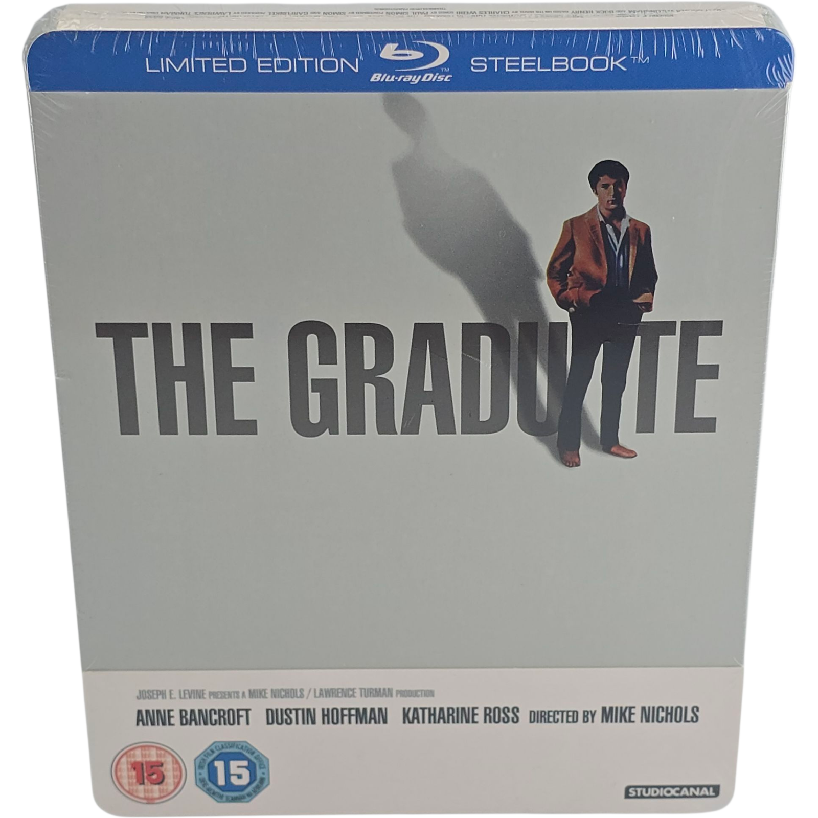 Il Laureato Dustin Hoffman Steelbook Blu-Ray Zavvi Limitata 2000 Ex 2014 Zona Di