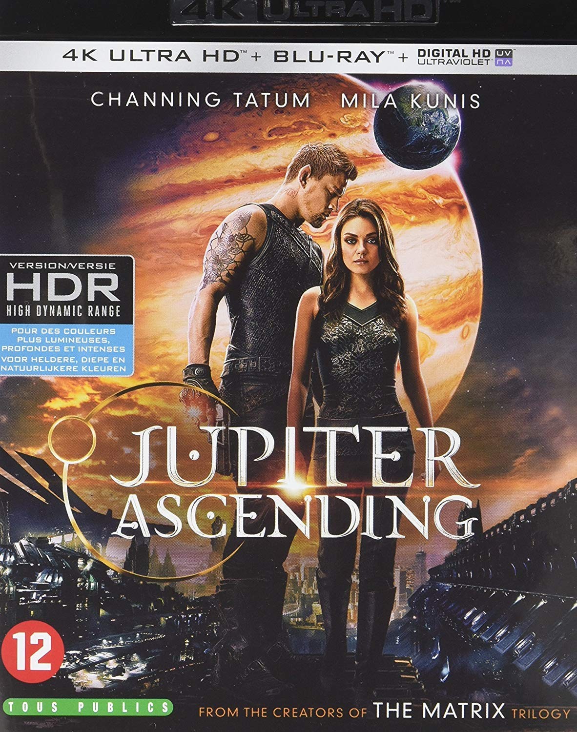 Jupiter ascending (4K UHD Blu-ray) Channing Tatum Lana Wachowski Mila Kunis