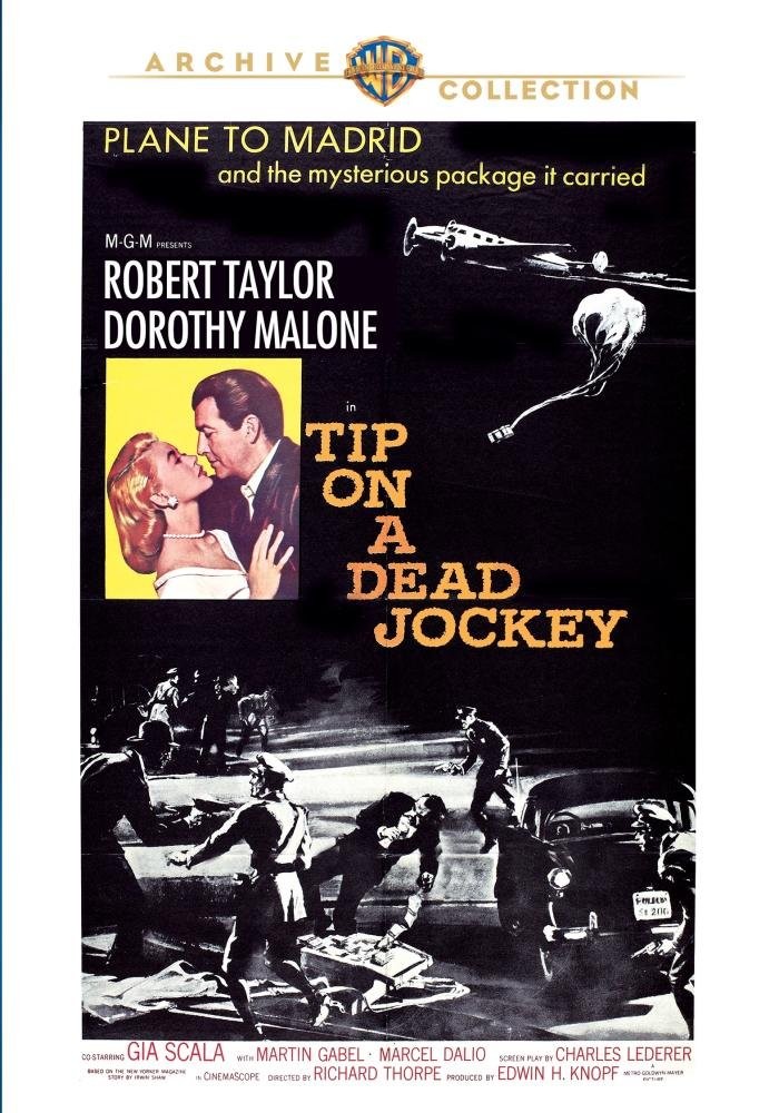Tip On A Dead Jockey (DVD) Dorothy Malone Gia Scala Marcel Dalio Martin Gabel