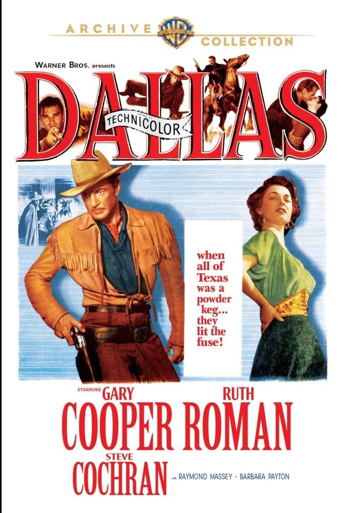 Dallas (DVD) Leif Erickson Raymond Massey Ruth Roman Steve Cochran Gary Cooper