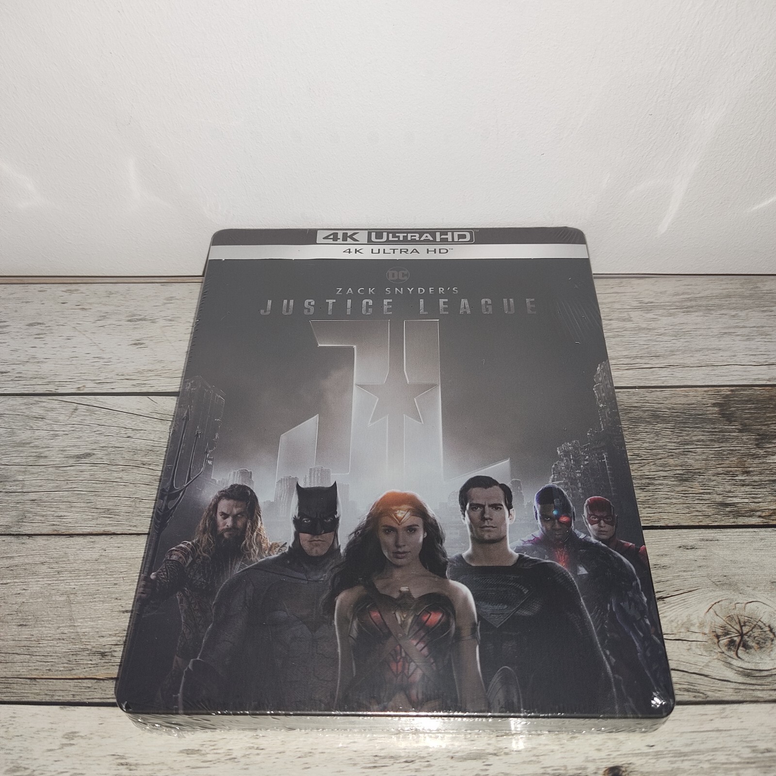 Zack Snyder's Justice League: Edizione Steelbook Personaggi 4K - NUOVO