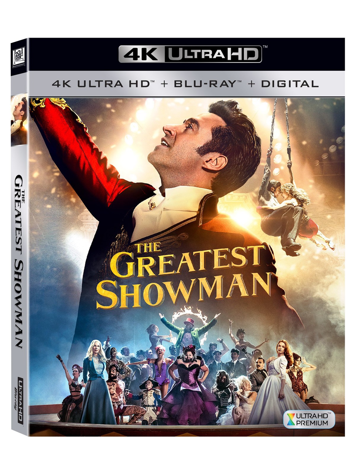 The Greatest Showman (4K UHD Blu-ray) Hugh Jackman Michelle Williams Zac Efron