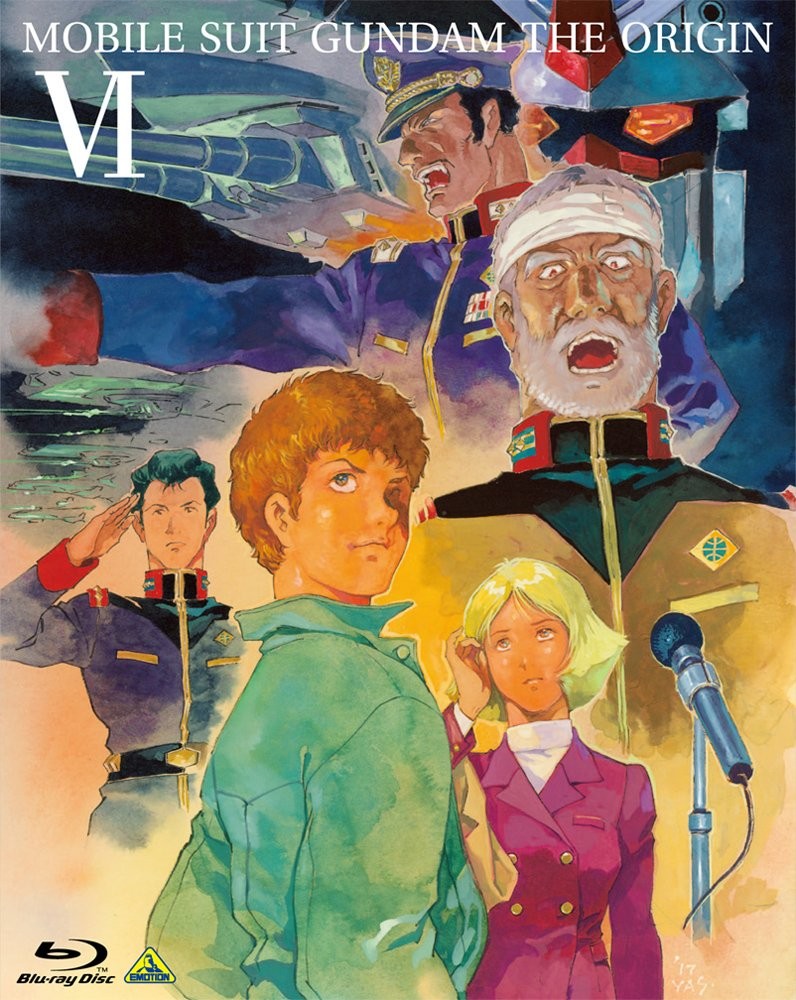 Mobile Suit Gundam The Origin 6 Tanjou Akai Suisei (Blu-ray) Yatate Hajime