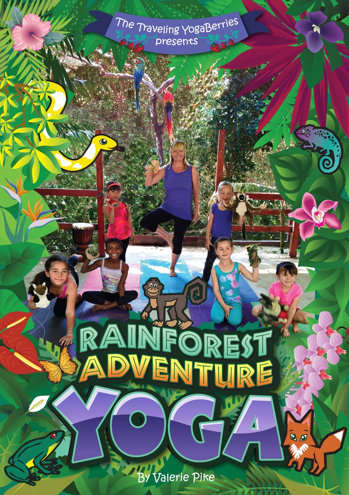 Rainforest Adventure Yoga (DVD) Valerie Pike Sydney Pike Isabella Carnieri