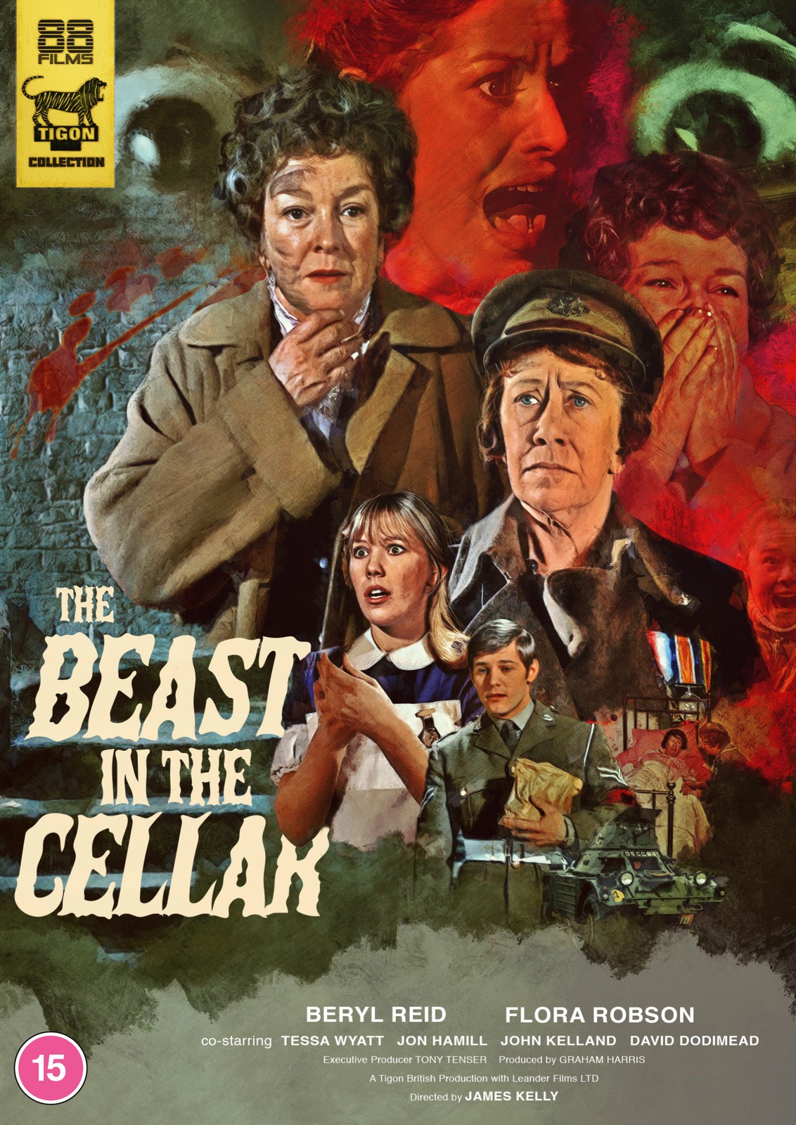 The Beast in the Cellar (DVD) John Hamill Tessa Wyatt Christopher Chittell
