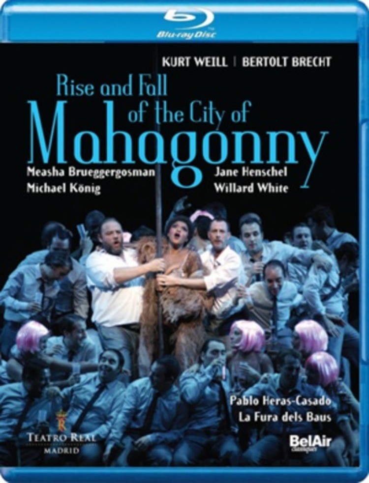 Rise and Fall of Mahagonny: Teatro Real (Heras-Casado) (Blu-ray) Michael Konig