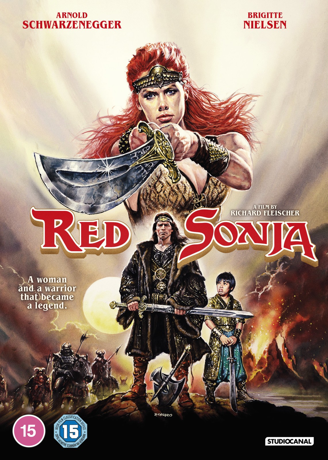 Red Sonja (DVD) Janet Agren Donna Ostabuhr Terry Richards Ronald Lacey Pat Roach
