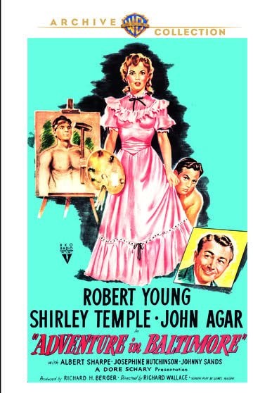 Adventure In Baltimore (DVD) Albert Sharpe John Agar Josephine Hutchinson