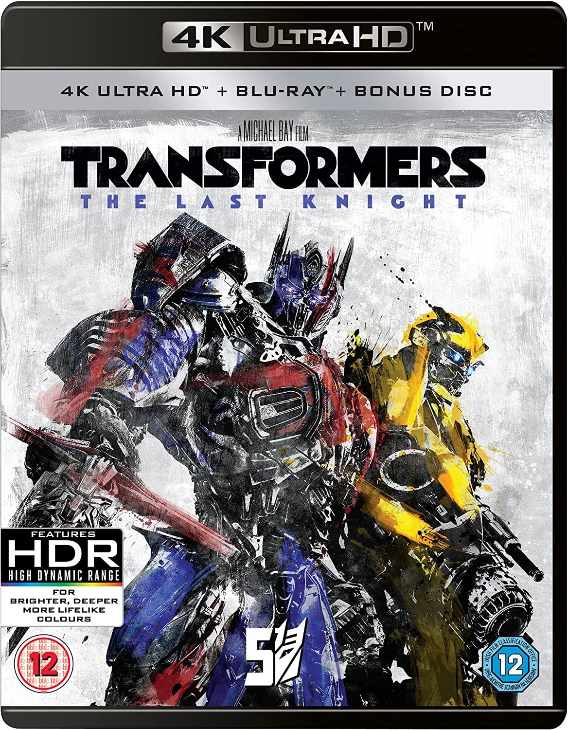 Transformers - The Last Knight (4K UHD Blu-ray) Josh Duhamel Tyrese Gibson