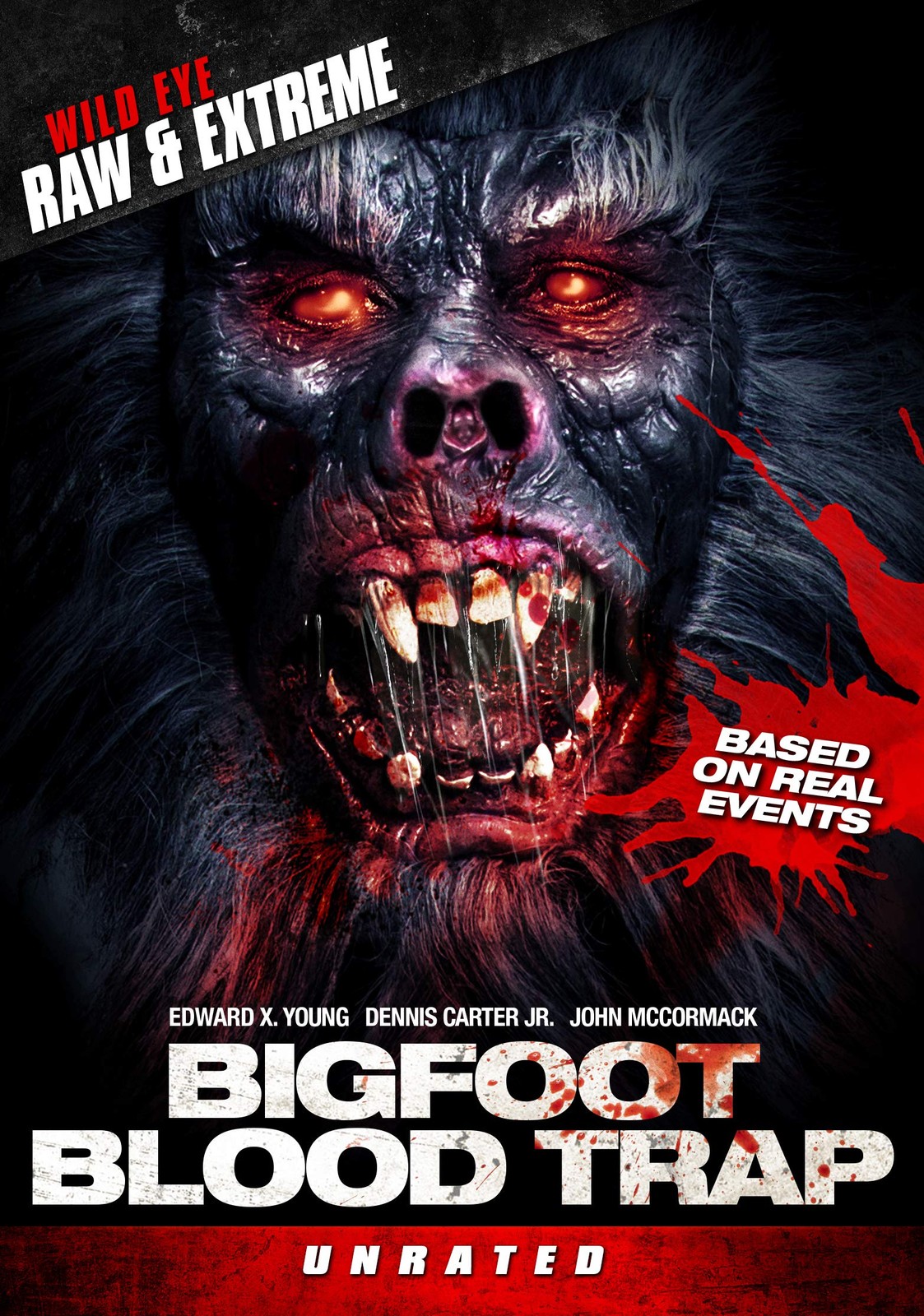 Bigfoot Blood Trap (DVD) Dennis Carter Jr. John Mccormack Edward X. Young