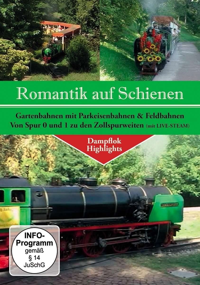 Dampflok Highlights - Gartenbahnen, Parkeisenbahnen & Feldbahnen (DVD)