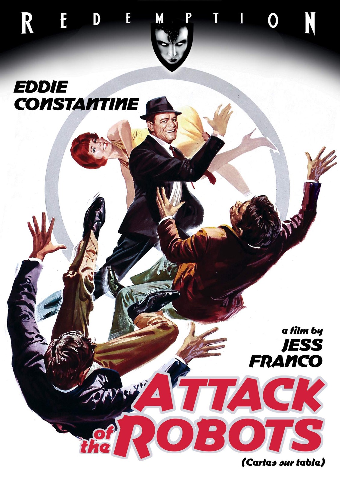 Attack of the Robots (DVD) Eddie Constantine Françoise Brion Fernando Ray