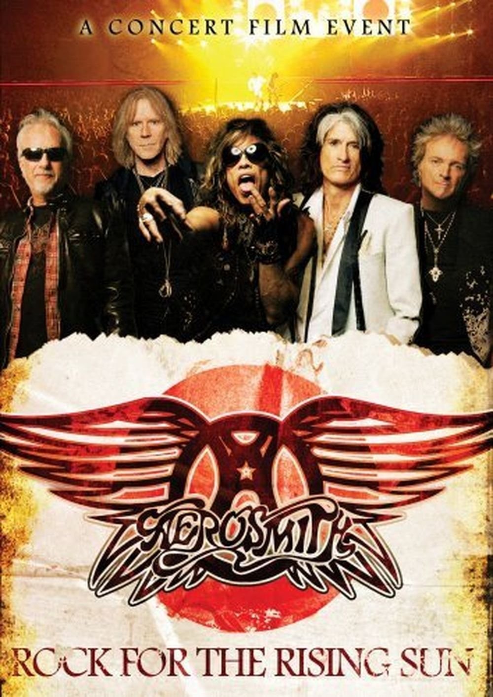 Rock for the Rising Sun (DVD) Casey Patrick Tebo Aerosmith
