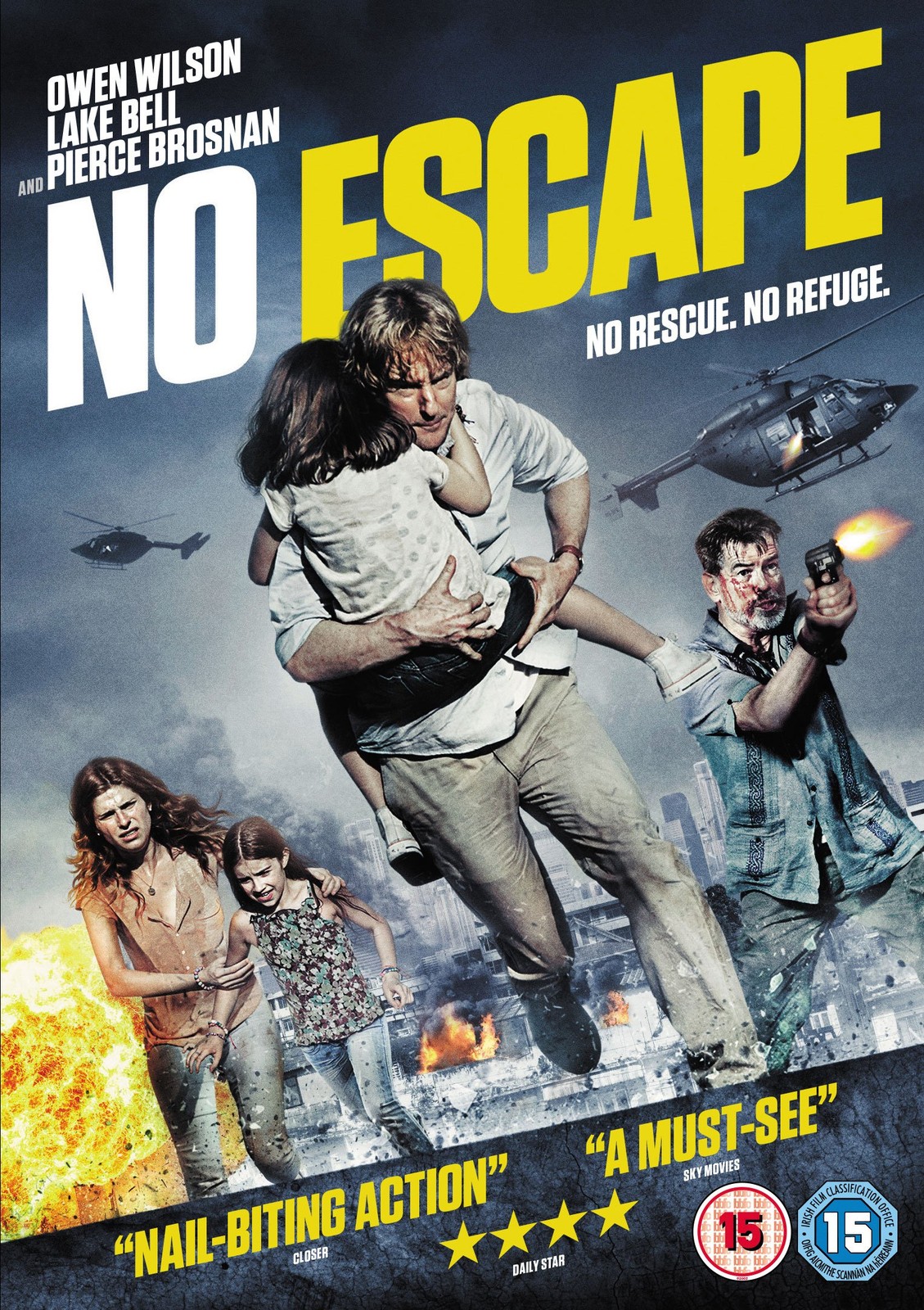 No Escape (DVD) Owen Wilson Lake Bell Pierce Brosnan John Erick Dowdle