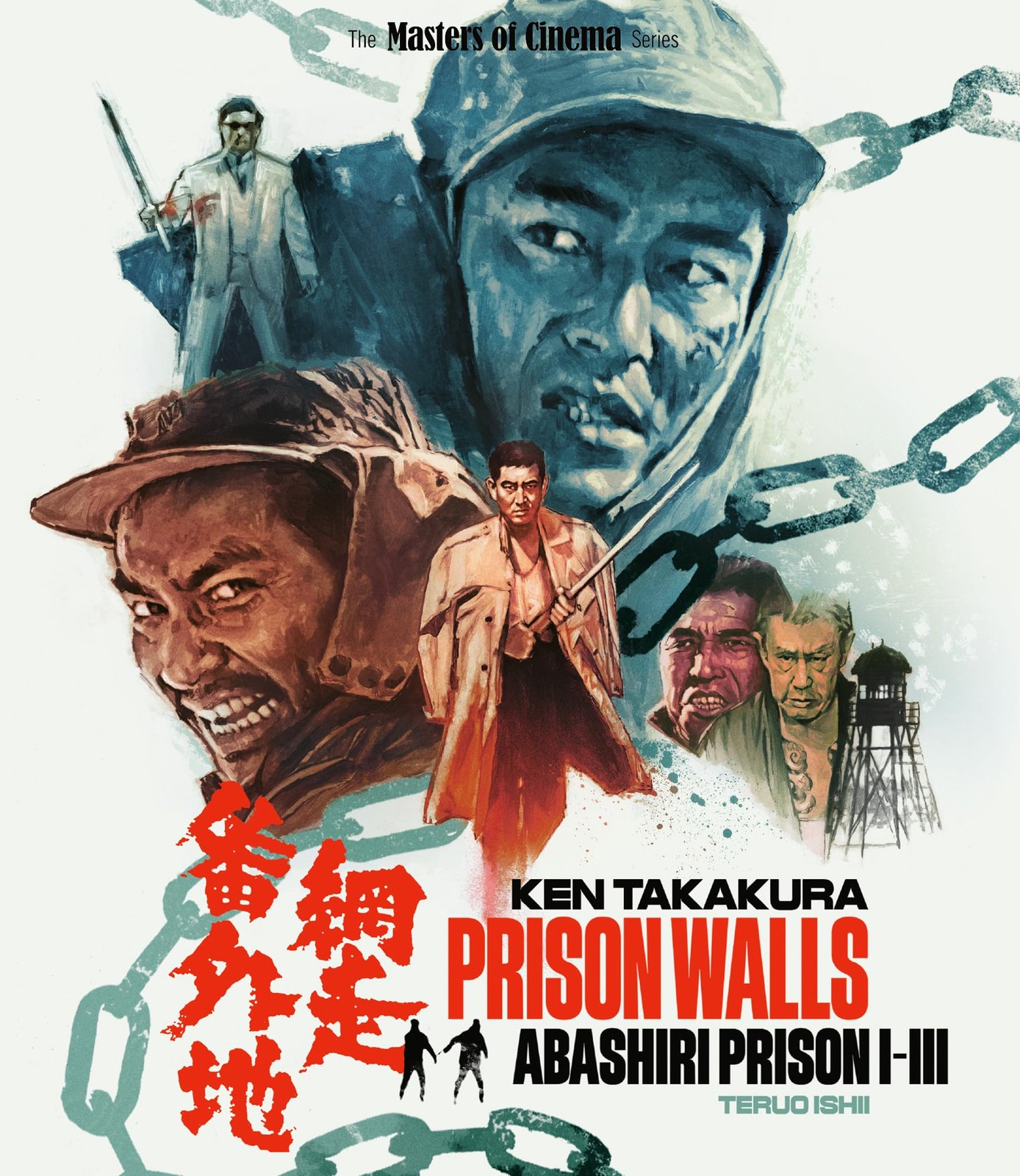 Prison Walls: Abashiri Prison I-III (Blu-ray) Ken Takakura Teruo Ishii