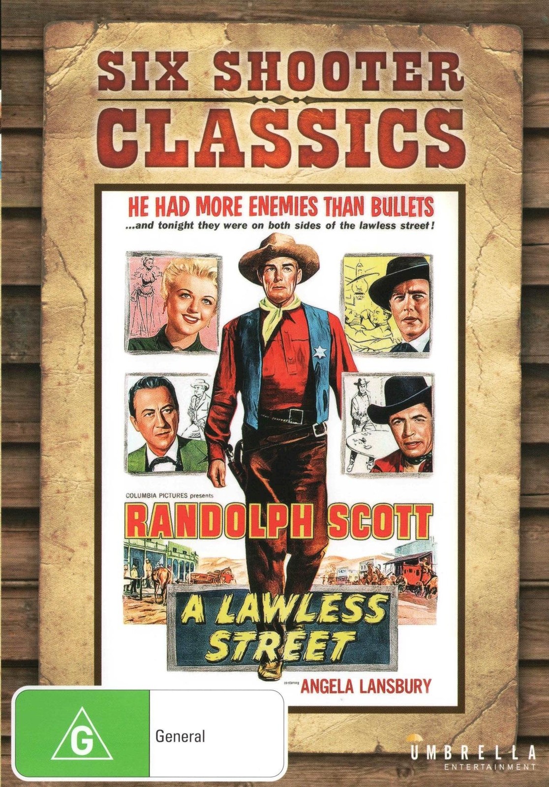 A Lawless Street   Randolph Scott   NON-USA Format   PAL   Region 4 Import (DVD)