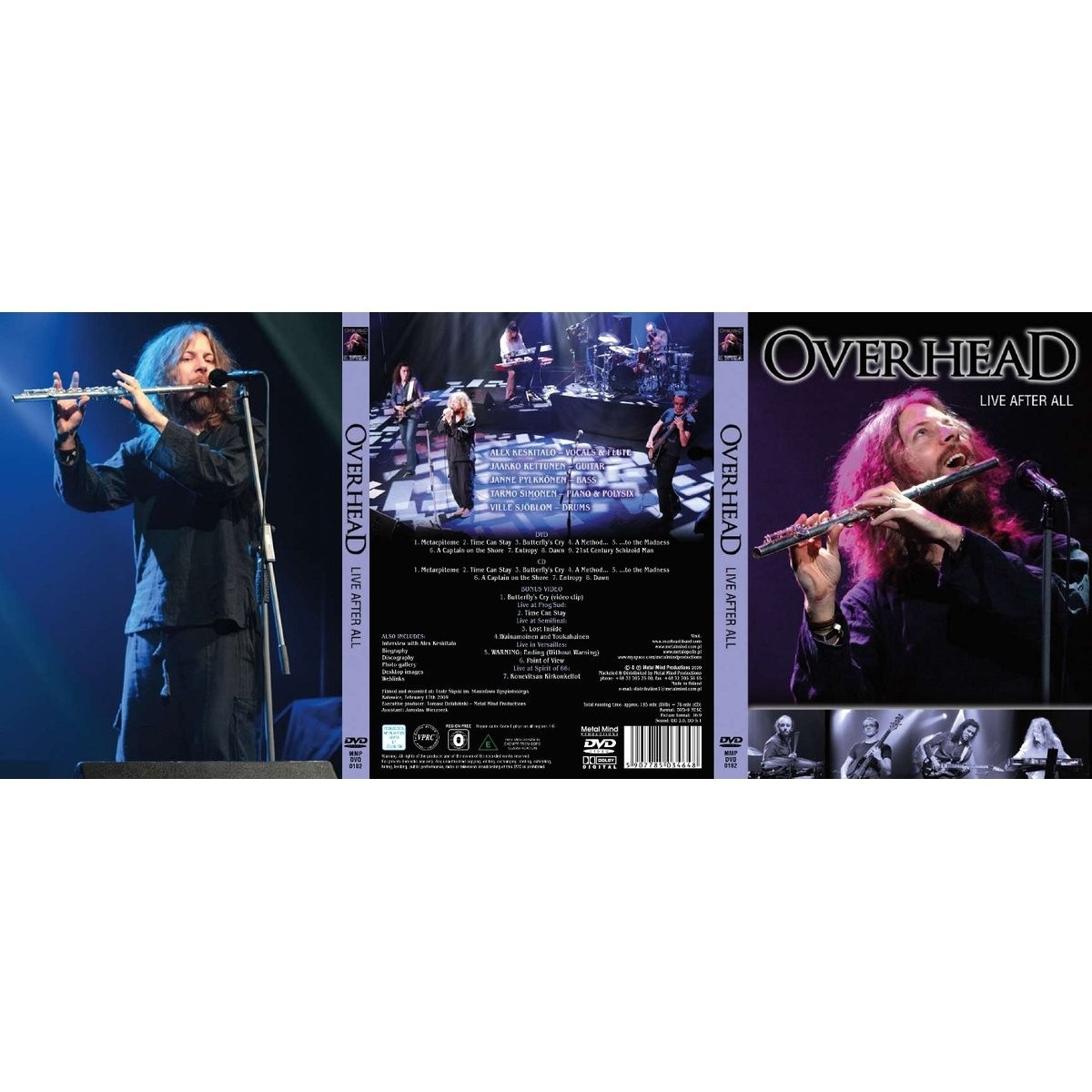 Overhead - Live After All (Dvd & Cd) (DVD)