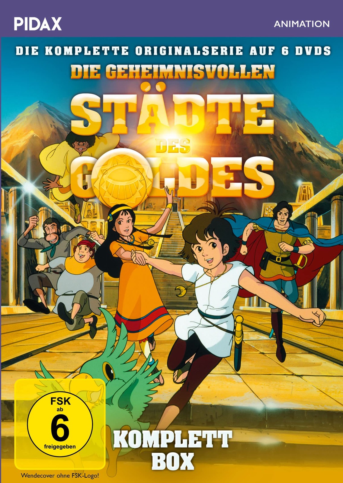 Die geheimnisvollen Städte des Goldes - Komplettbox / Die komplette 39-tei (DVD)