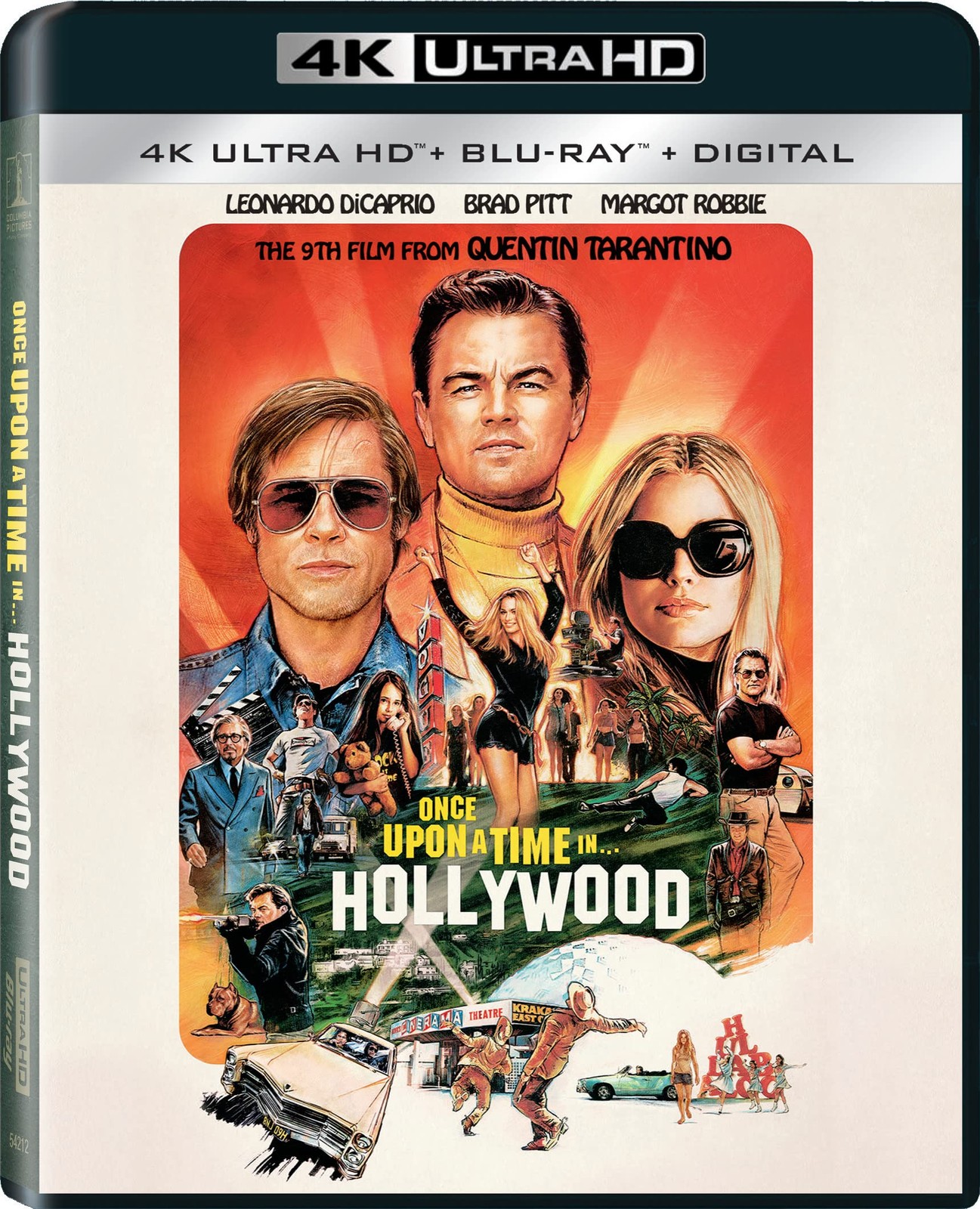 Once upon a Time in Hollywood (4K UHD Blu-ray) Leonardo DiCaprio Brad Pitt