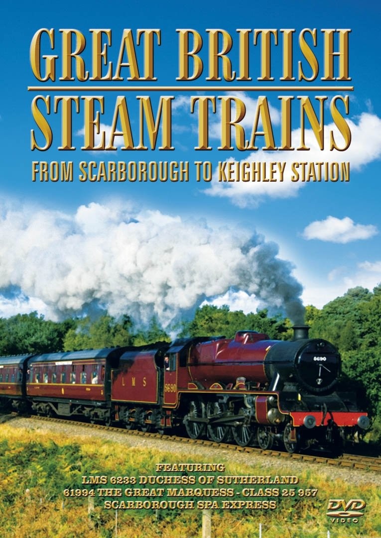 Great British Steam Trains - From Scarborough To Keighley Station (DVD)