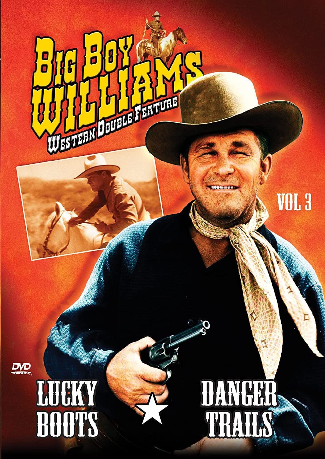 Big Boy Williams Western Double Feature Vol 3 (DVD) Ace Cain Steve Clark