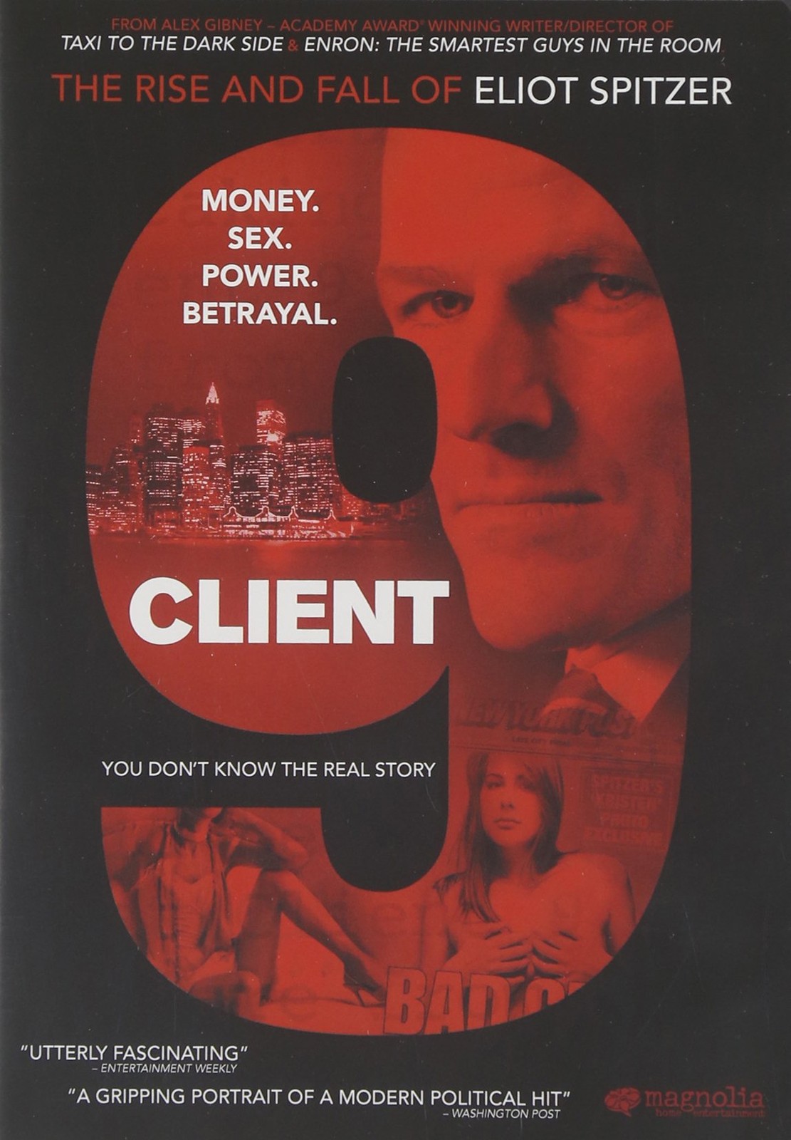 Client 9: Rise and Fall of Eliot Spitzer (DVD) Eliot Spitzer Alex Gibney