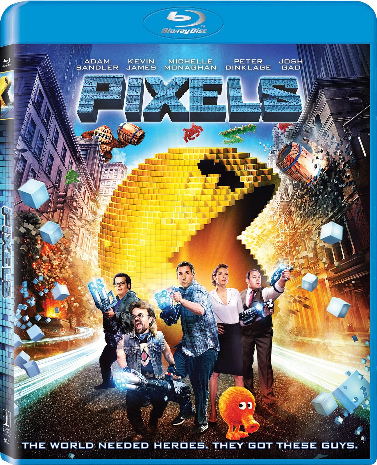 Pixels (Blu-ray) Jared Sandler Ashley Benson Brian Cox Peter Dinklage