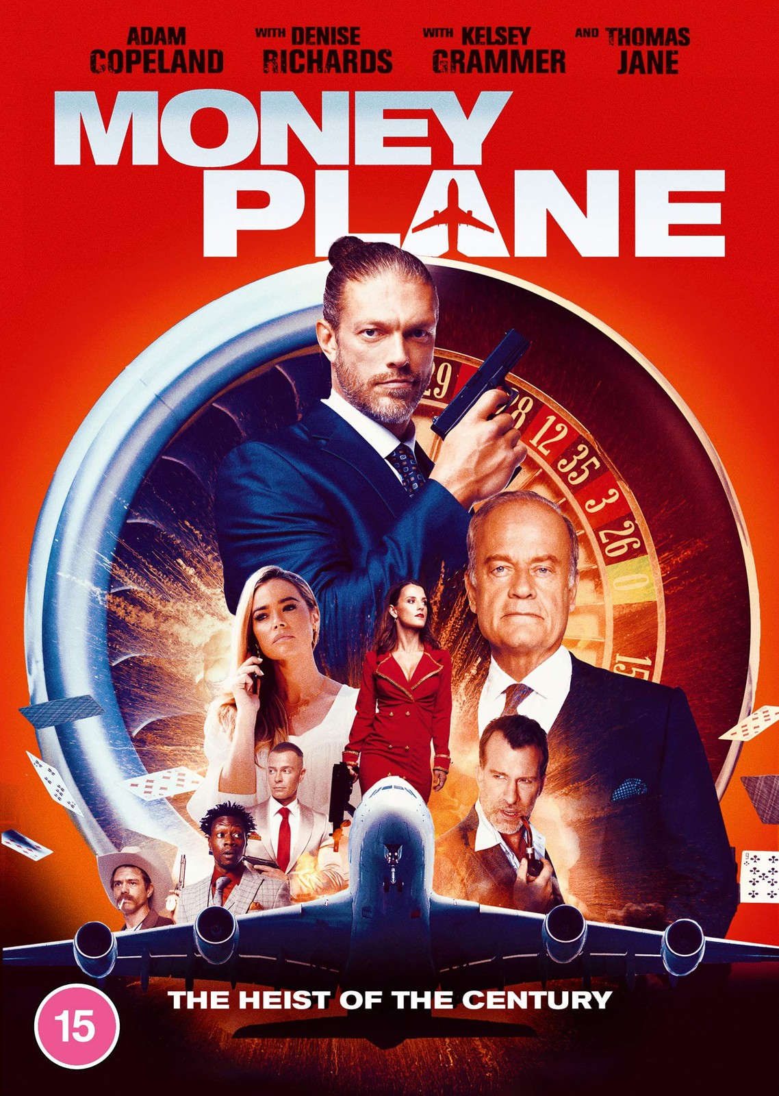 Money Plane (DVD) Adam Copeland Kelsey Grammer Thomas Jane Denise Richards