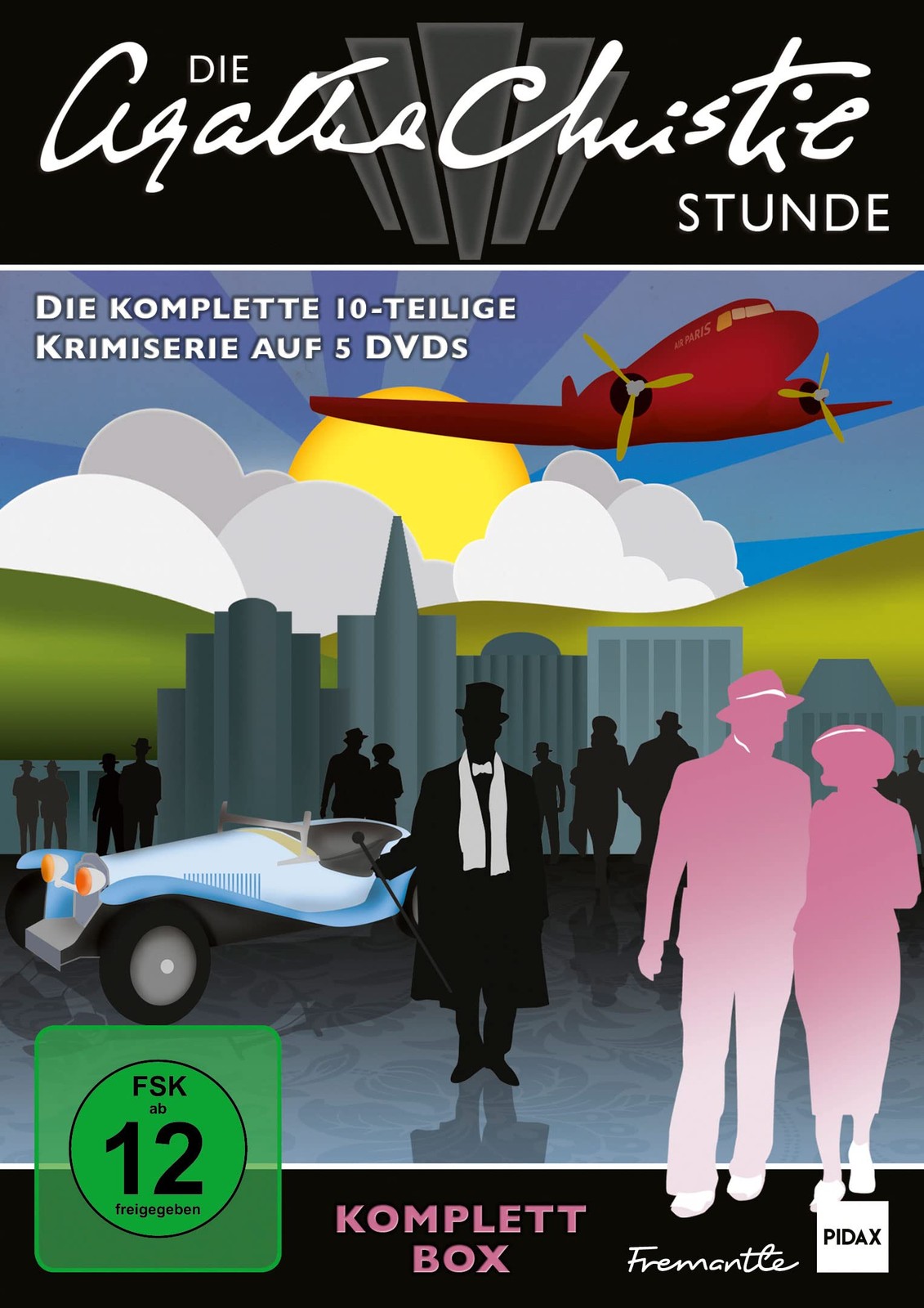 Die Agatha-Christie-Stunde - Komplettbox / Die komplette 10-teilige Krimis (DVD)