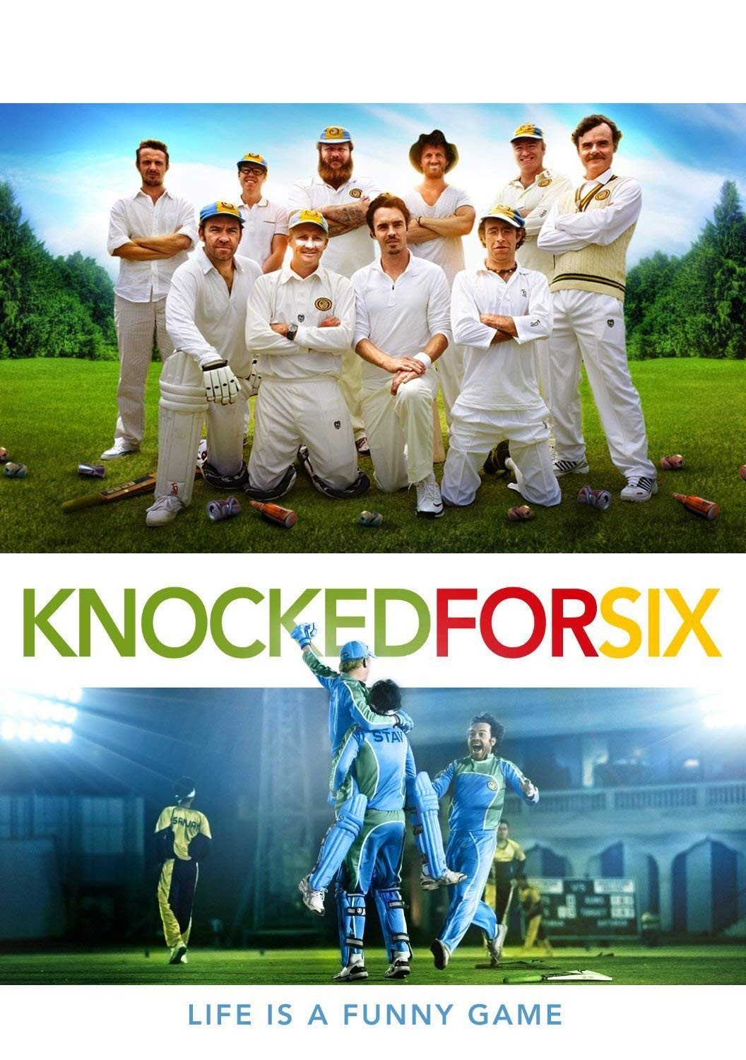 Knocked For Six (DVD) Stephen Curry Brendan Cowell Damon Gameau David Lyons