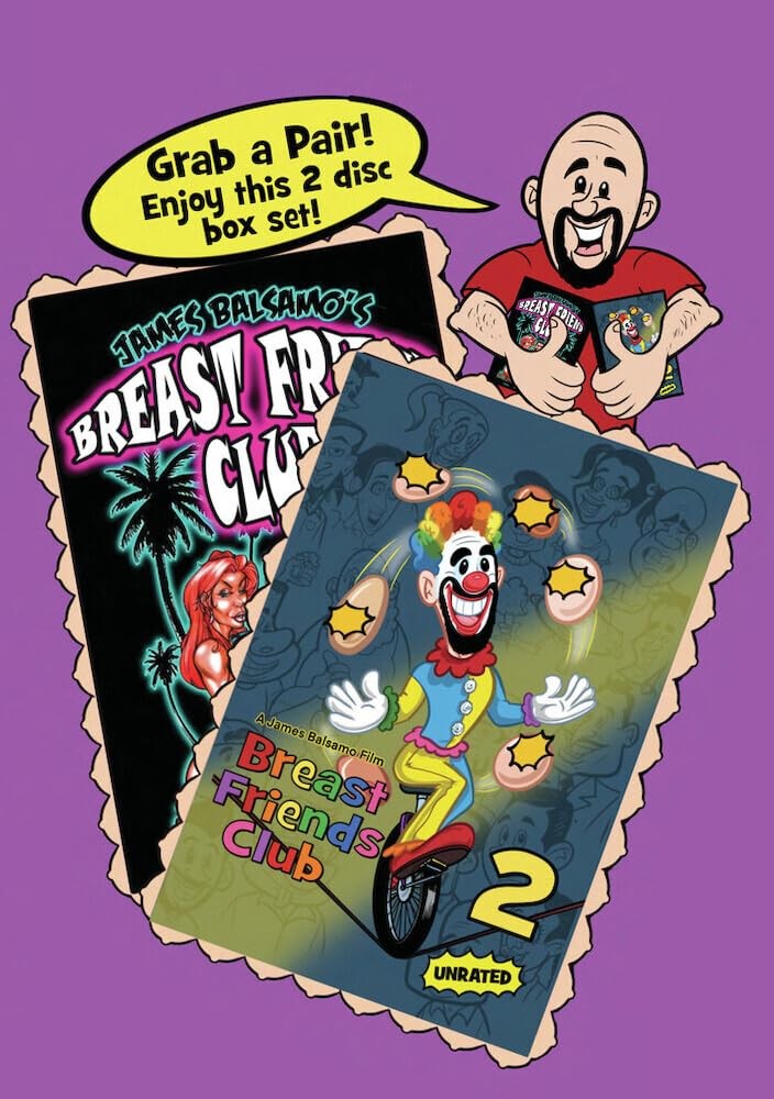 Breast Friends Club 1 And 2 Sexy Set! (DVD) James Balsamo Jason Mewes Tony Todd