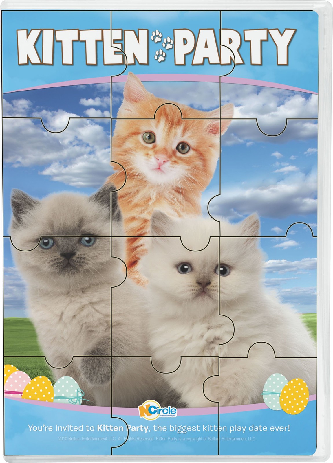 Animal Atlas: Kitten Party W/Puzzle (DVD) na
