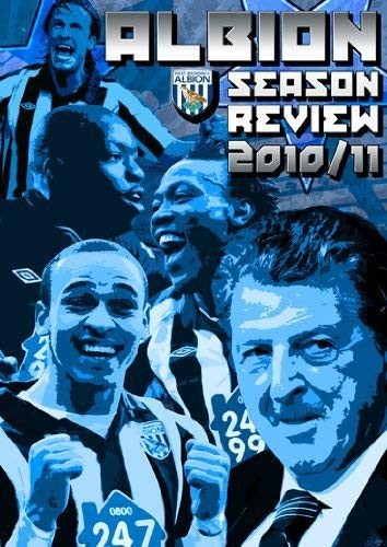 West Bromwich Albion Season Review 2010/11 (DVD) Roy Hodgson Yossuf Mulumbu