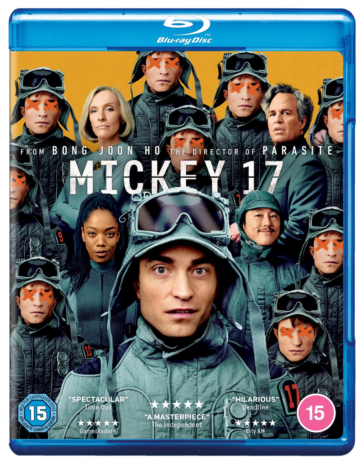 Mickey 17 (Blu-ray) Mark Ruffalo Naomi Ackie Robert Pattinson Steven Yeun