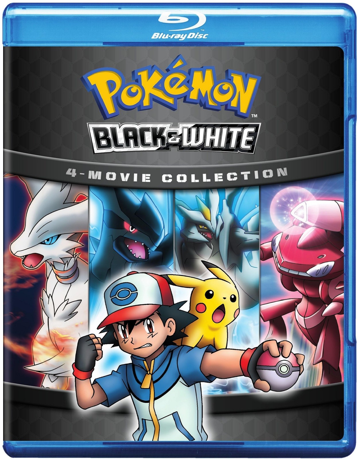 Pokemon: Black & White 4-Movie Collection (Blu-ray) (Blu-ray) Various