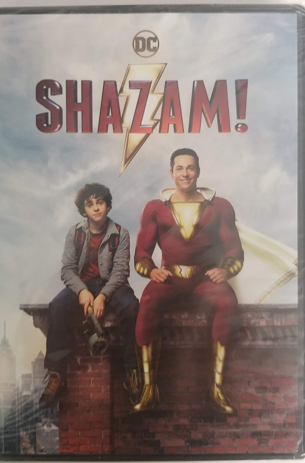 Shazam! (DVD) Zachary Levi Mark Strong Asher Angel Jack Dylan Grazer Adam Brody