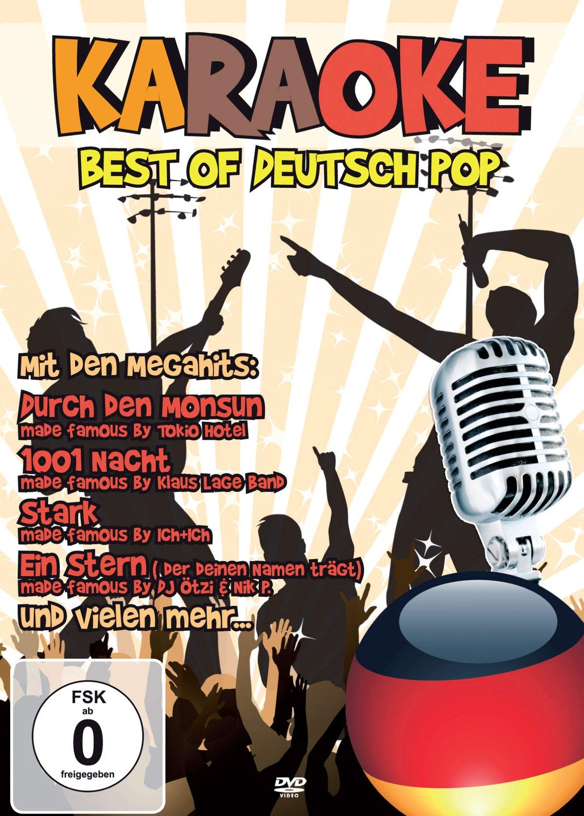 Karaoke-Best Of Deutschpop (DVD) Various
