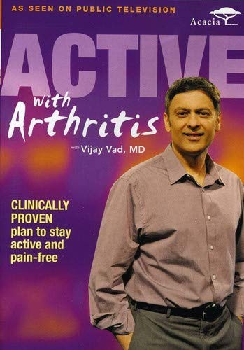 Active With Arthritis With Vijay Vad MD [Region Free] - DVD - New