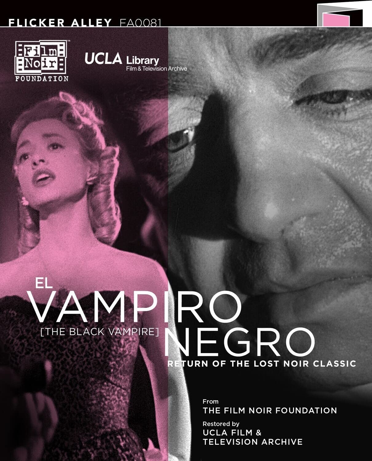 El vampiro negro The Black Vampire Flicker Alley (Blu-ray) Olga Zubarry