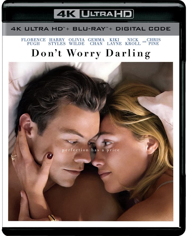 Don't Worry Darling (Blu-ray) Harry Styles Florence Pugh Chris Pine Olivia Wilde