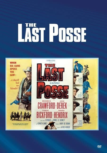 Last Posse, The (DVD) Broderick Crawford Charles Bickford John Derek