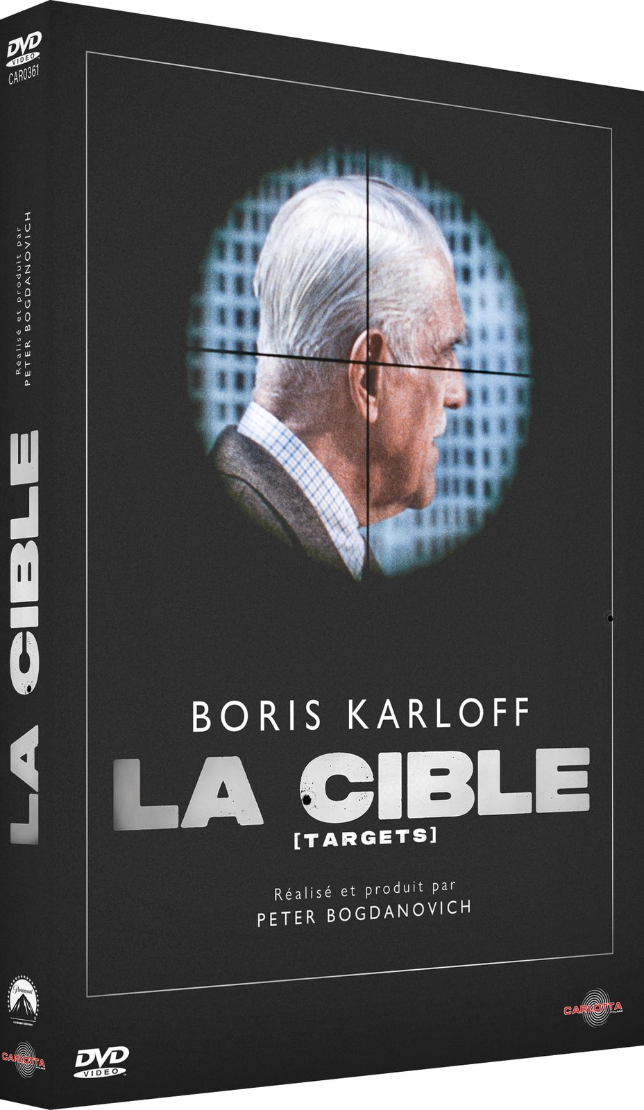 La cible (targets) (DVD) Peter Bogdanovich Boris Karloff Tim O'Kelly