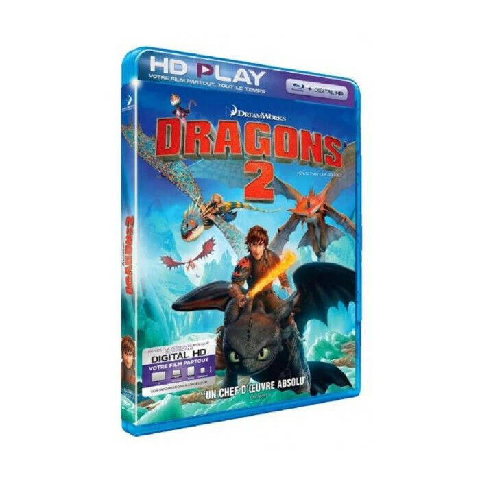 Dragons 2 Combo Blu-Ray + DVD Nuova