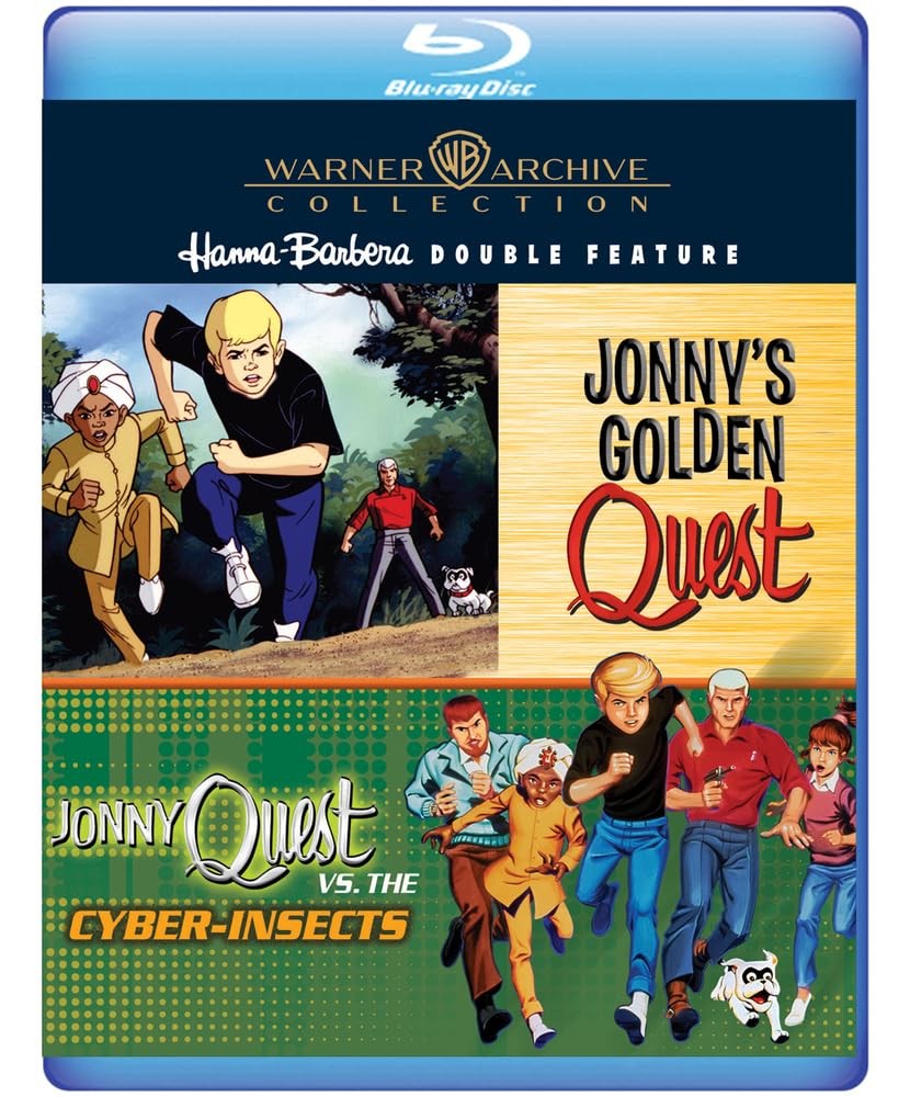 Jonny's Golden Quest / Jonny Quest vs. The Cyber-Insects (Blu-ray) Will Estes