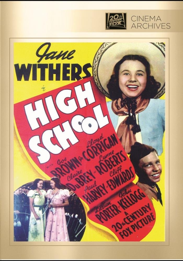 High School (DVD) Jane Withers Joe Brown Jr. Paul Harvey